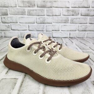 Allbirds Tree Runner Women's Size 9 Beige Brown Comfort Everyday Sneaker Shoes